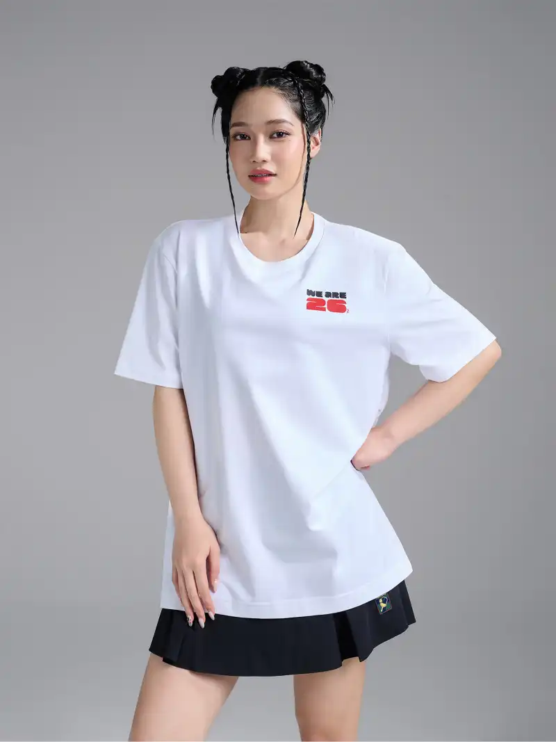 Áo Thun Chất Liệu Cotton Compact FIFA World Cup Unity