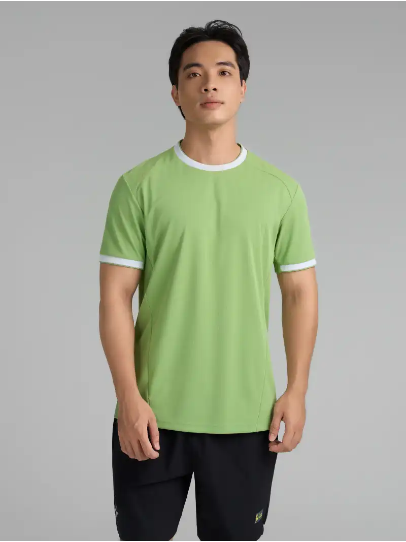 Áo Thun Pickleball Nam Zero Mark Regular Fit Polyester