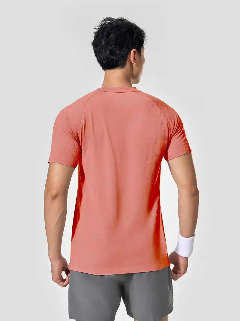 Áo Thun Training Exdry Jacquard Seamless Không Đường May