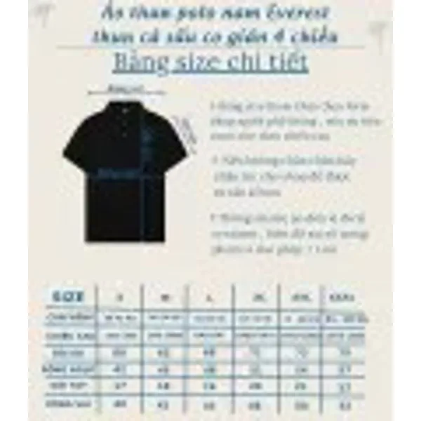 Bộ 3 áo thun polo nam trơn vải cá sấu co giản 4 chiều thời trang Everest Nhiều màu