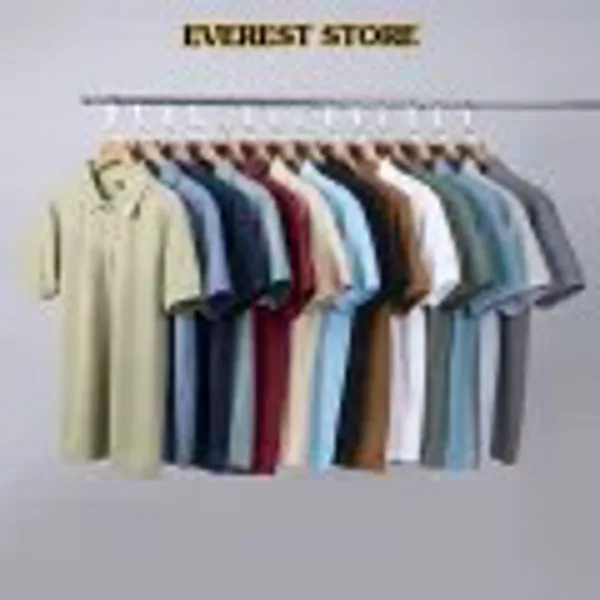 Bộ 3 áo thun polo nam trơn vải cá sấu co giản 4 chiều thời trang Everest Nhiều màu