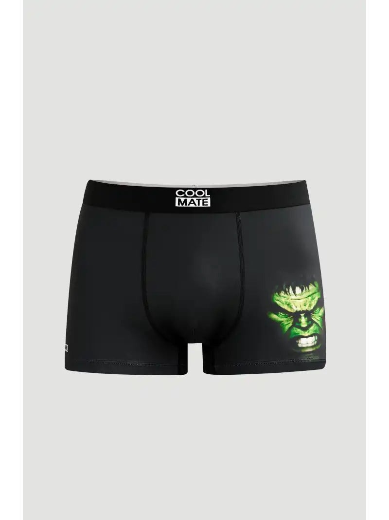 Quần Lót Nam Trunk HULK Người Khổng Lồ Xanh Thoáng Khí