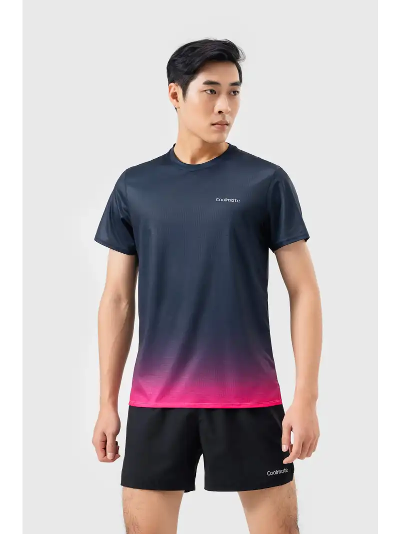 Combo 2 Áo Thun Nam Chạy Bộ Quick-Dry Thoáng Mát Nhanh Khô