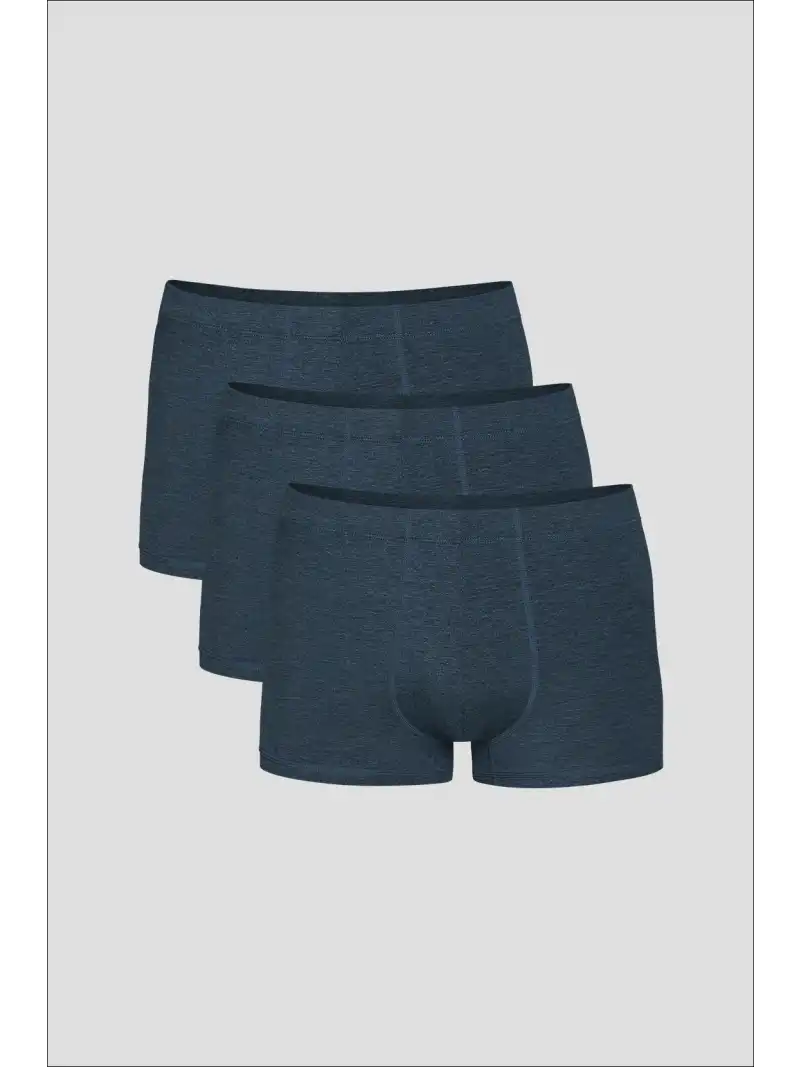 Quần Lót Nam Trunk Bamboo Melange Combo 3 Chiếc Thoáng Khí