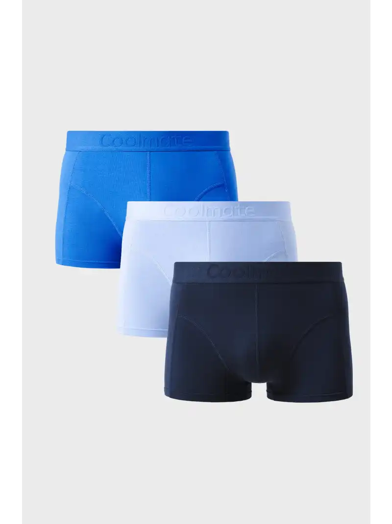 Combo 3 Quần Lót Nam Trunk Bamboo Ex-Comfort Mềm Mại Thấm Hút Tốt
