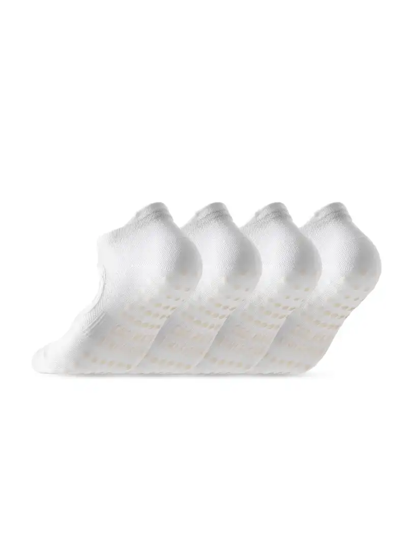 Tất Yoga và Pilates Chống Trượt Bộ 2 Đôi Grip Socks