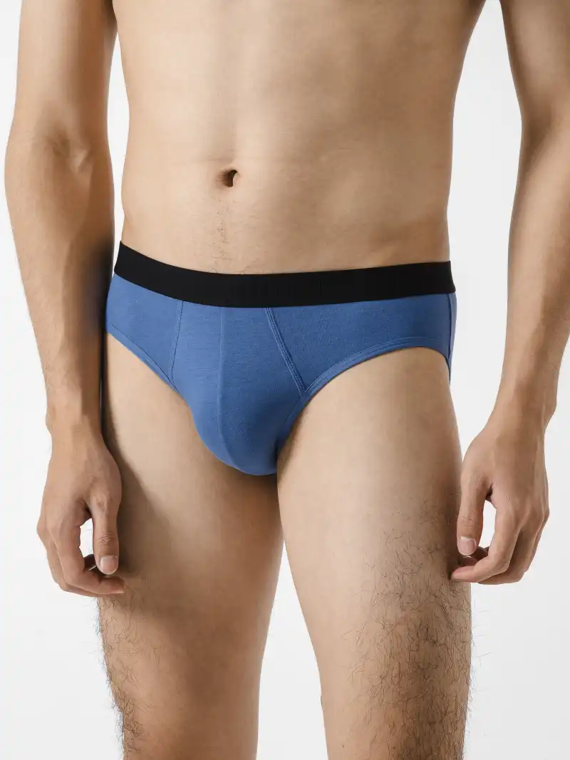 Quần Brief Cotton Coolmate Basics Pack 5 Cạp Logo Giữ Form