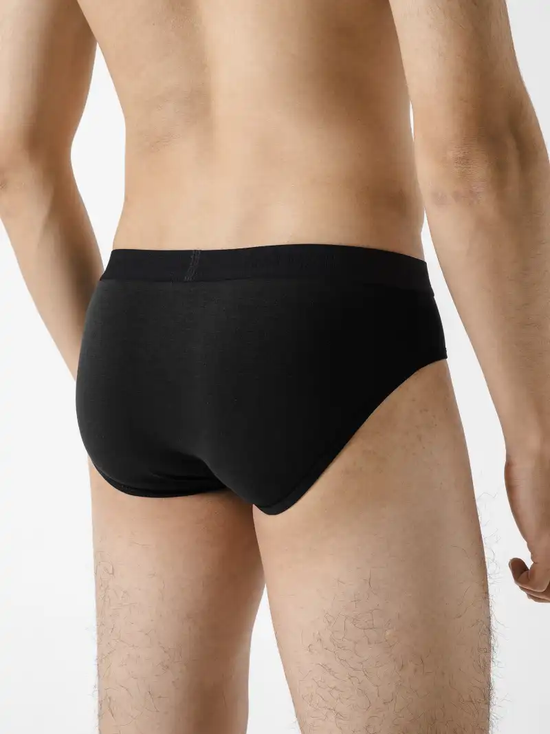 Quần Brief Cotton Coolmate Basics Pack 5 Cạp Logo Giữ Form