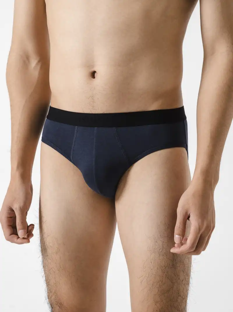 Quần Brief Cotton Coolmate Basics Pack 5 Cạp Logo Giữ Form