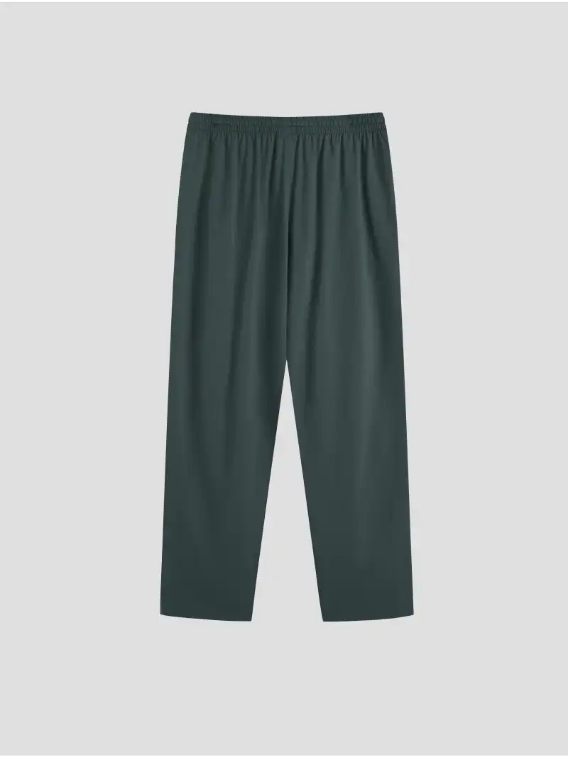 Quần Dài Nam Cotton Feel Mềm Mịn, Thoáng Khí, Co Giãn