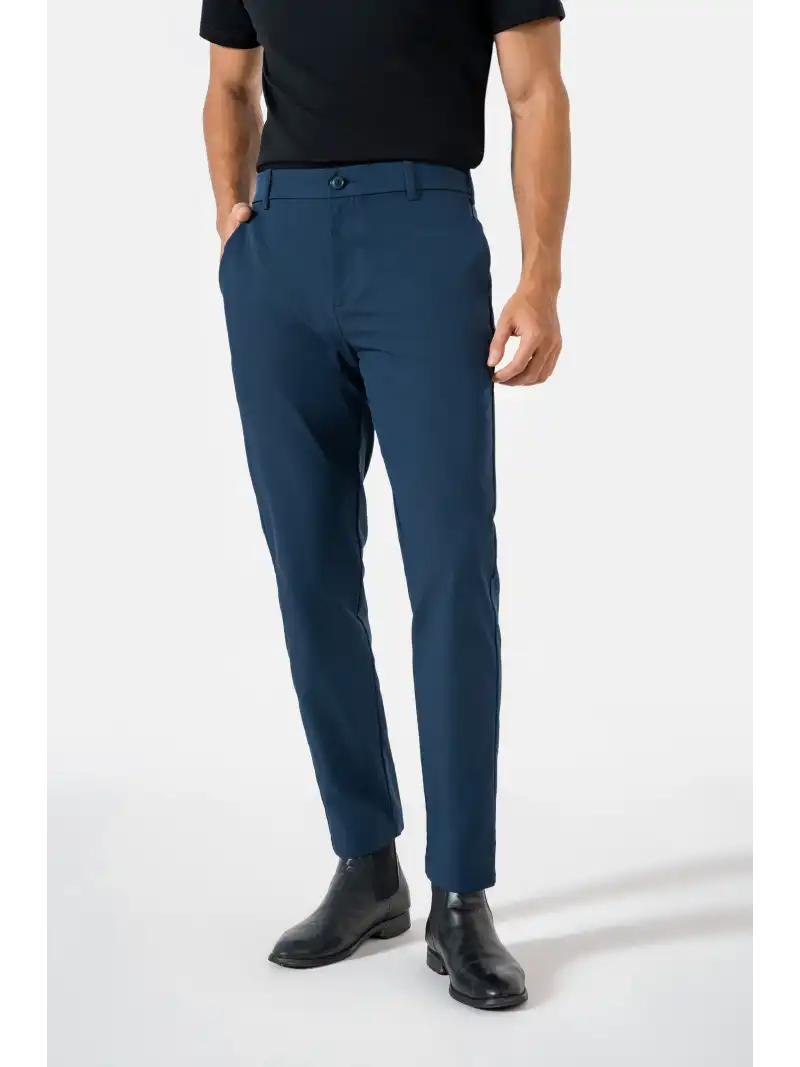 Quần Dài Nam Kaki Excool Sợi Sorona Slim Fit Chống UV