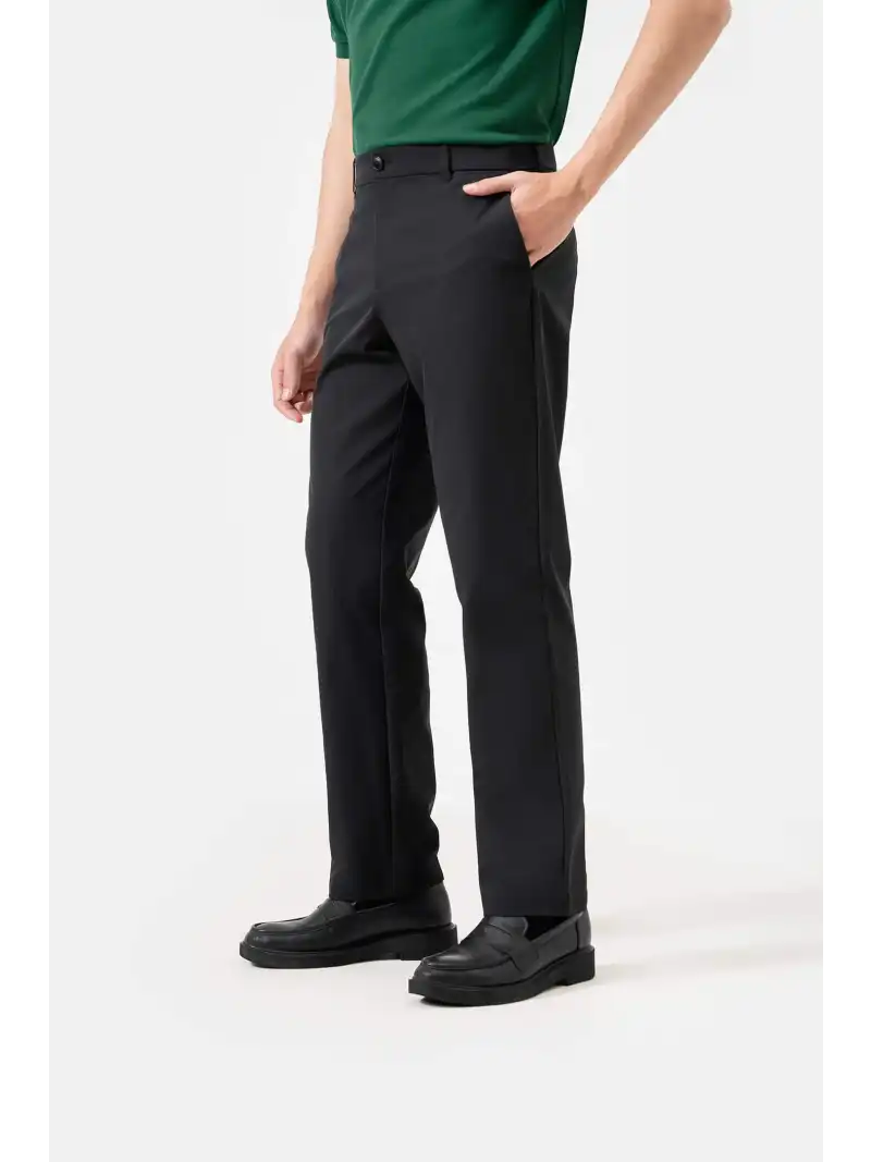 Quần Dài Nam Kaki Excool Dáng Straight Năng Động, Thanh Lịch