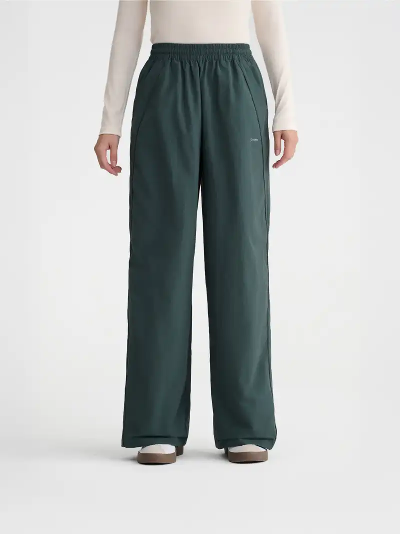 Quần Dài Nữ Track Pants Windbreaker Kiểu Dáng Thể Thao