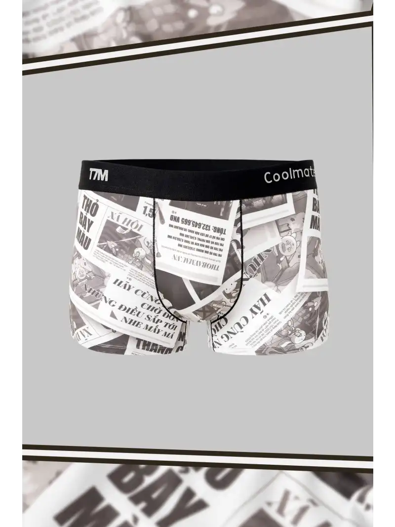 Quần Lót Nam Trunk Thỏ Flex 7 Màu Họa Tiết Hoạt Hình