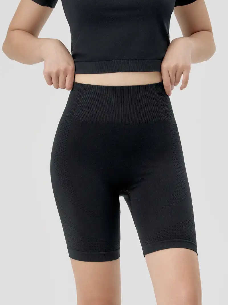 Quần Short Thể Thao Co Giãn Thoáng Khí Vital Seamless Màu Hồng