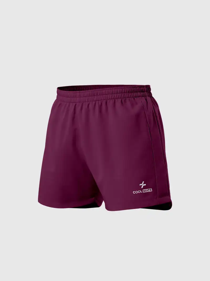 Quần Short Chạy Bộ Nam 5 Inch Vải Nhẹ Quick-Dry Thoáng Mát