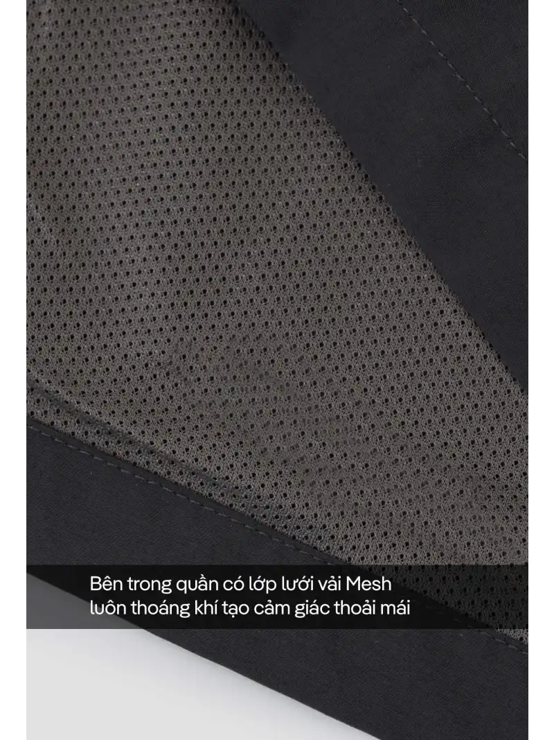 Quần Short Nam Gió 2 Lớp 84Rising Mỏng Nhẹ Dạo Phố