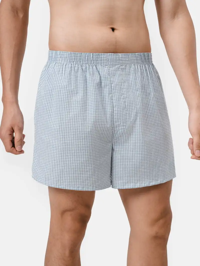 Quần Boxer Short Nam Cotton Mềm Mại Thoáng Mát Mặc Nhà