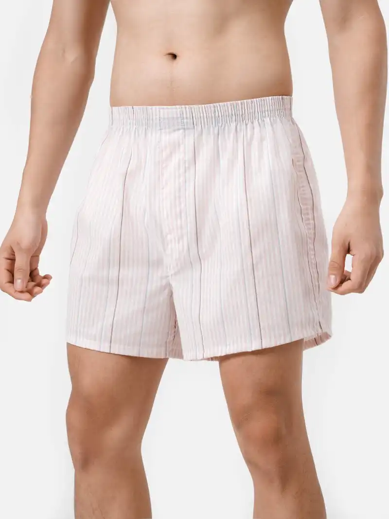 Quần Boxer Short Nam Cotton Mềm Mại Thoáng Mát Mặc Nhà