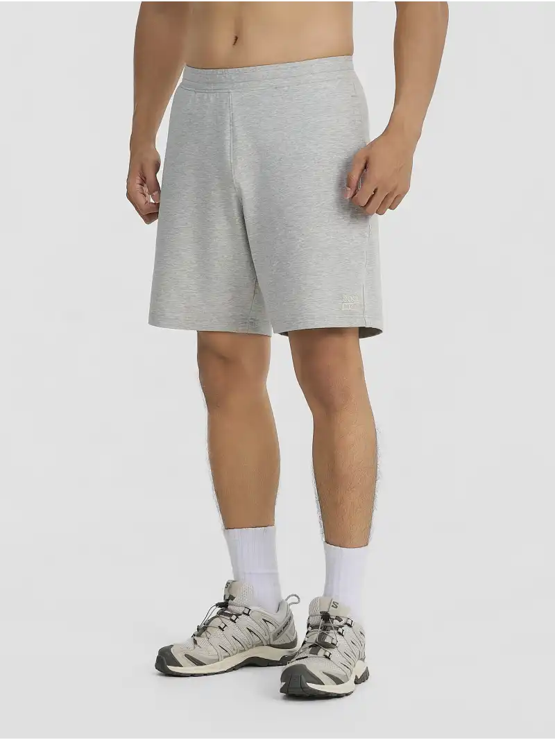 Quần Short Nam New French Terry V2 Thêu Logo Thoáng Mát