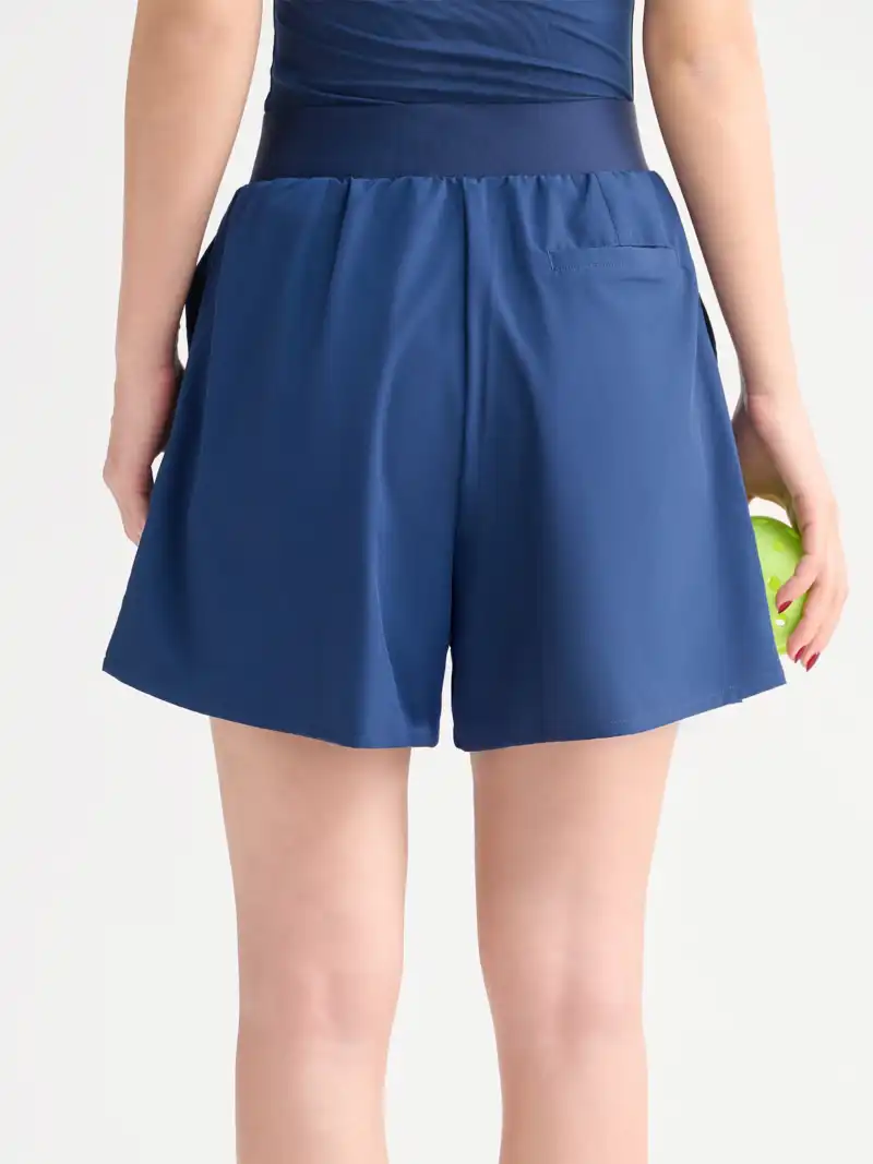 Quần Váy Xếp Ly Pickleball Volley Essentials Co Giãn Thoáng Khí