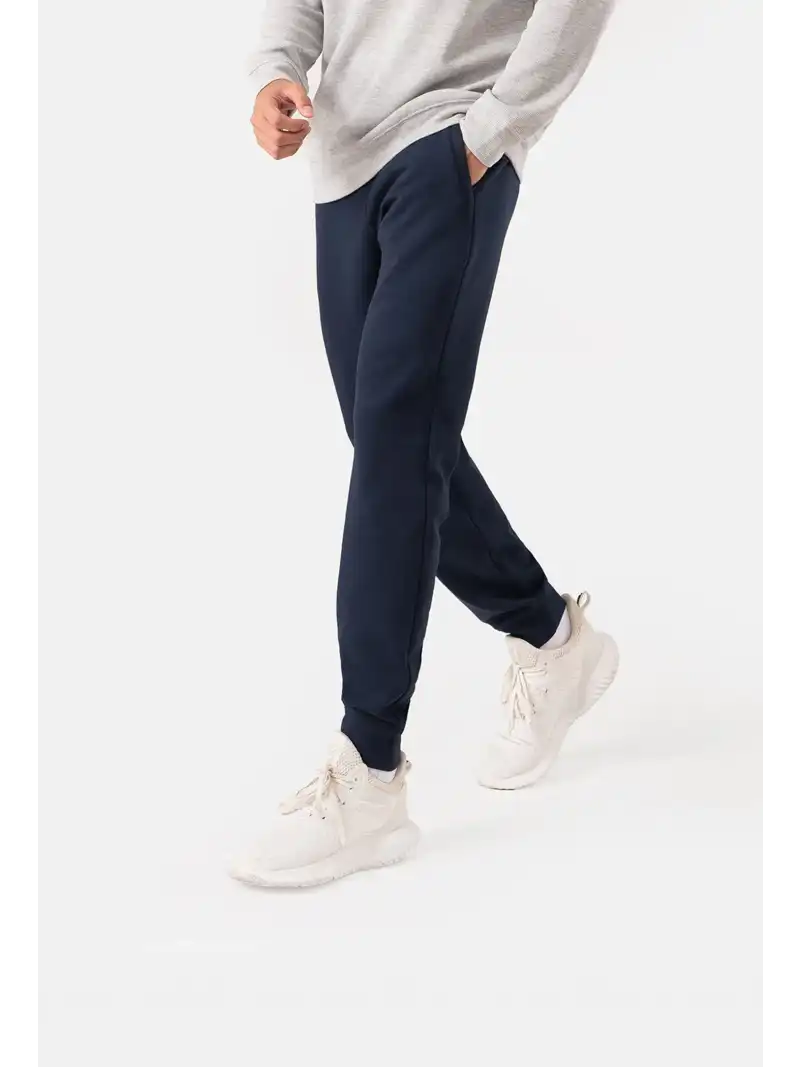 Quần Nỉ Nam Jogger Casual Co Giãn Mỏng Nhẹ Màu Xám