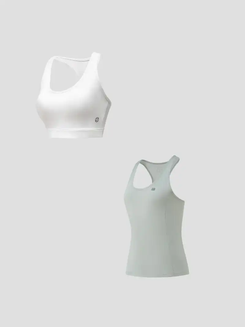 Set Áo Singlet Thể Thao Nữ Slim Tee và Bra CoolFlex
