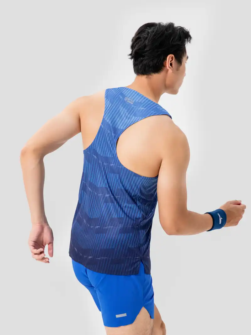 Áo Singlet Chạy Bộ Nam Graphic Energy Thoáng Khí, Thoải Mái