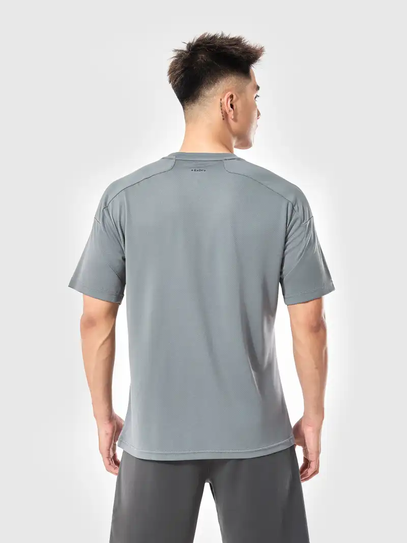 Áo Thun Thể Thao Nam FlexLine Active Thiết Kế Cổ V-neck
