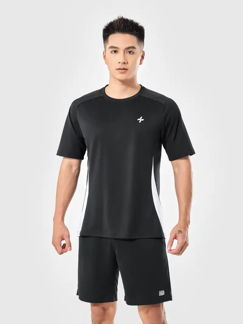 Áo T-Shirt Thể Thao Nam Promax Sideflow Thiết Kế Cổ V