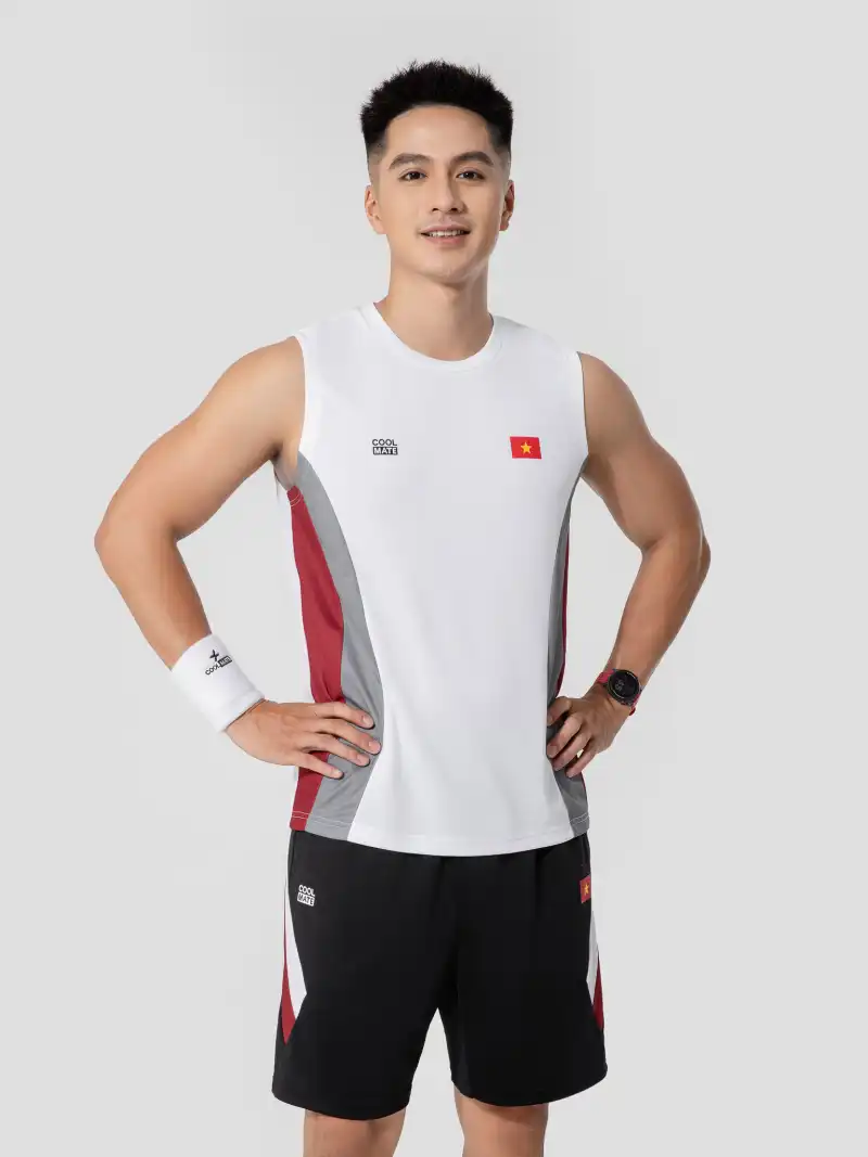 Áo Tanktop Thể Thao Phối Màu Promax Flexline Quick-Dry Tự Hào Việt Nam