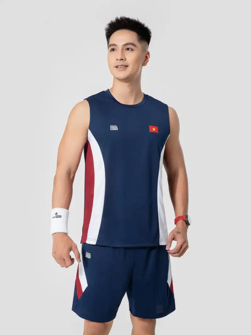 Áo Tanktop Thể Thao Phối Màu Promax Flexline Quick-Dry Tự Hào Việt Nam