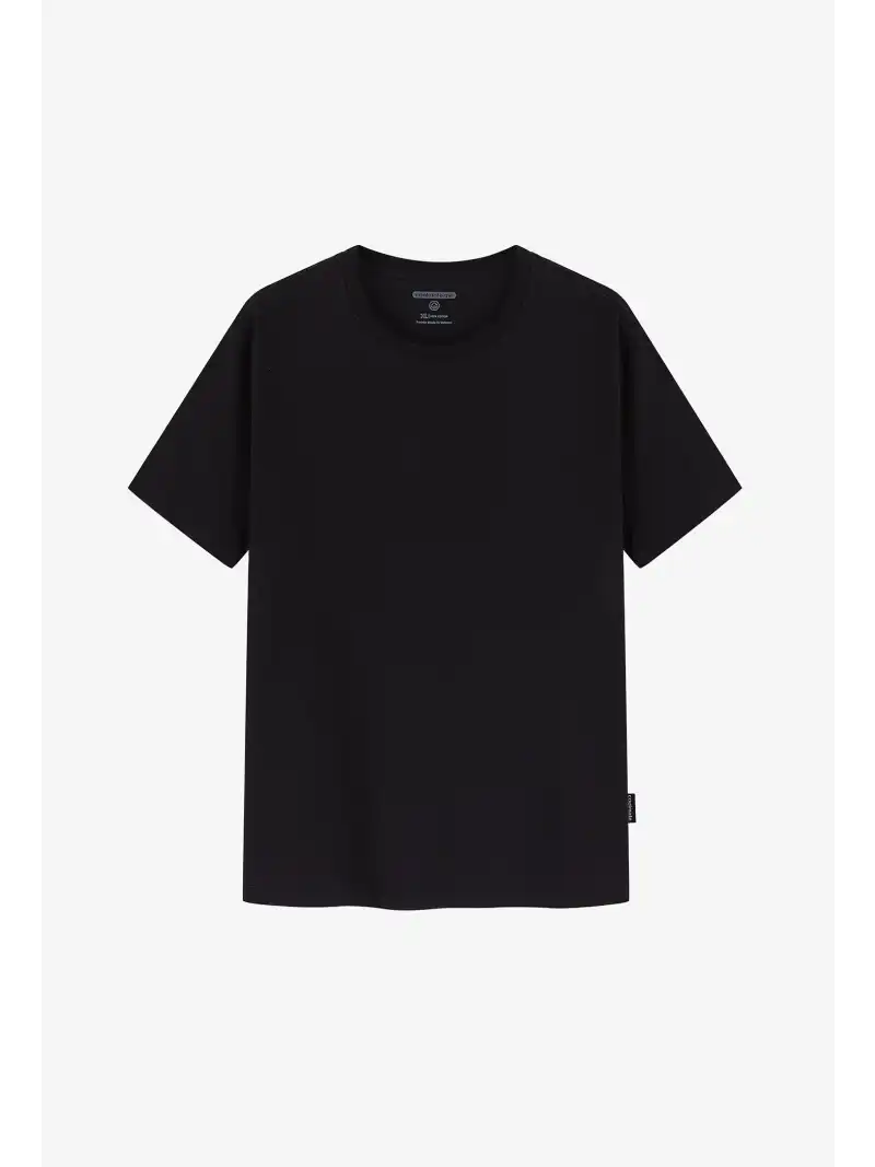 Áo Thun 100% Cotton Mềm Mại Co Giãn Form Cơ Bản 200gsm