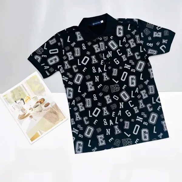 (TOP BÁN CHẠY) Áo thun nam cổ trụ tay ngắn in chất vải cotton co giãn 4 chiều thấm hút mồ hôi mẫu mới hàng cao cấp K_N LUXURY