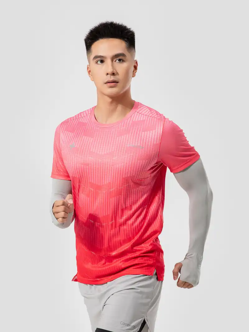 Áo Thun Chạy Bộ Nam Graphic Energy Vải Quick-Dry Thoáng Mát