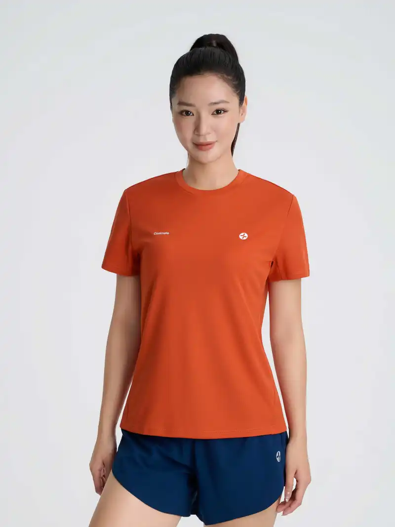 Áo Thun Thể Thao Chạy Bộ Nữ Graphic Sky Coolmate Basic
