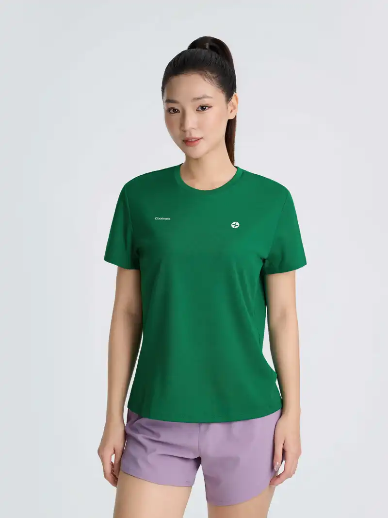 Áo Thun Thể Thao Chạy Bộ Nữ Graphic Sky Coolmate Basic