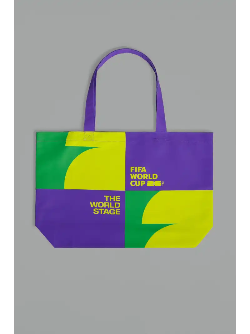 Túi Tote Bag FIFA World Cup 2026 Thiết Kế Mẫu Checker Play
