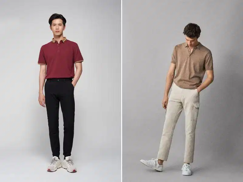 Độ rủ chuẩn mực của ống quần tây Độ rủ chuẩn mực của ống quần tây