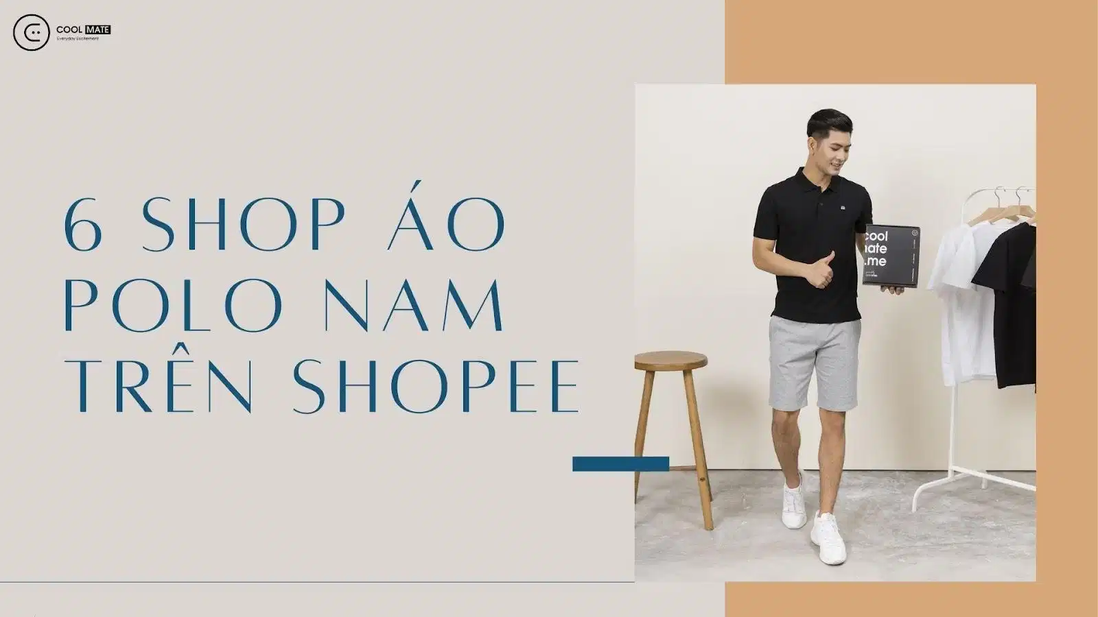 Các shop bán áo polo nam uy tín trên Shopee
