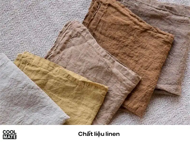 Chất liệu linen Chất liệu vải Linen đũi mát mẻ