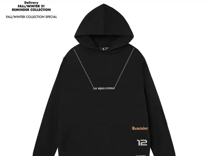 Hoodie REMINDER tinh tế phong cách ready to wear