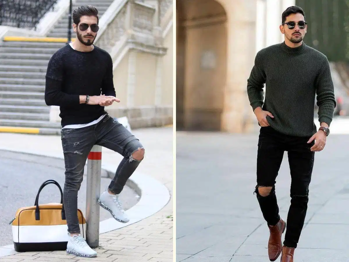 Ấm áp và lãng tử với len/sweater Ấm áp và lãng tử với len/sweater
