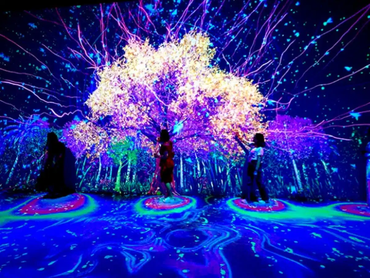 Màn trình diễn sử dụng hiệu ứng hình ảnh giống hologram trong sự kiện