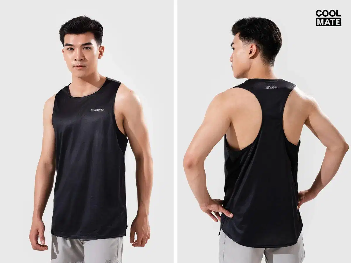 Áo ba lỗ chạy bộ nam Fast Free Run