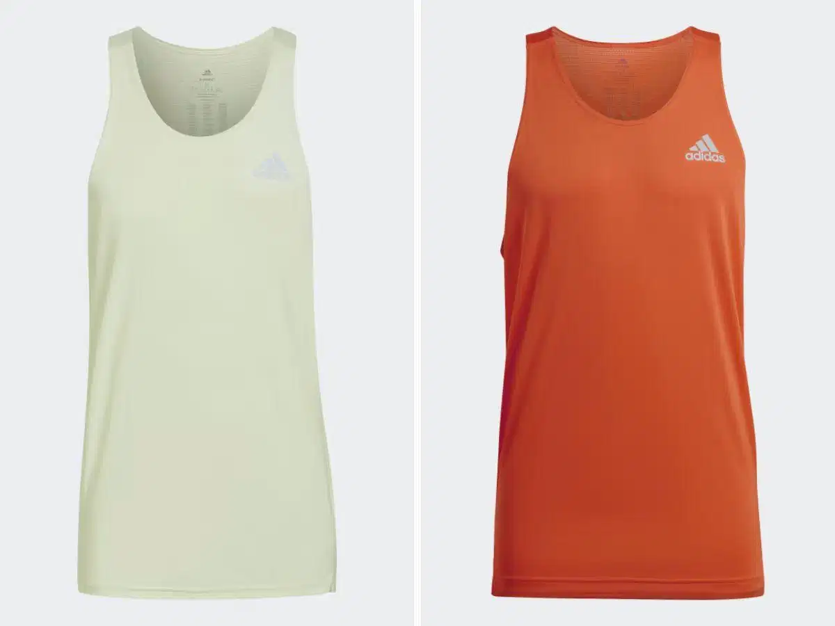 Áo ba lỗ chạy bộ nam Graphic Marathon Adidas