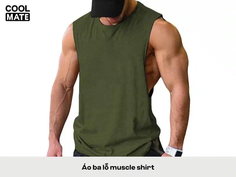 Áo ba lỗ muscle shirt Áo ba lỗ muscle shirt