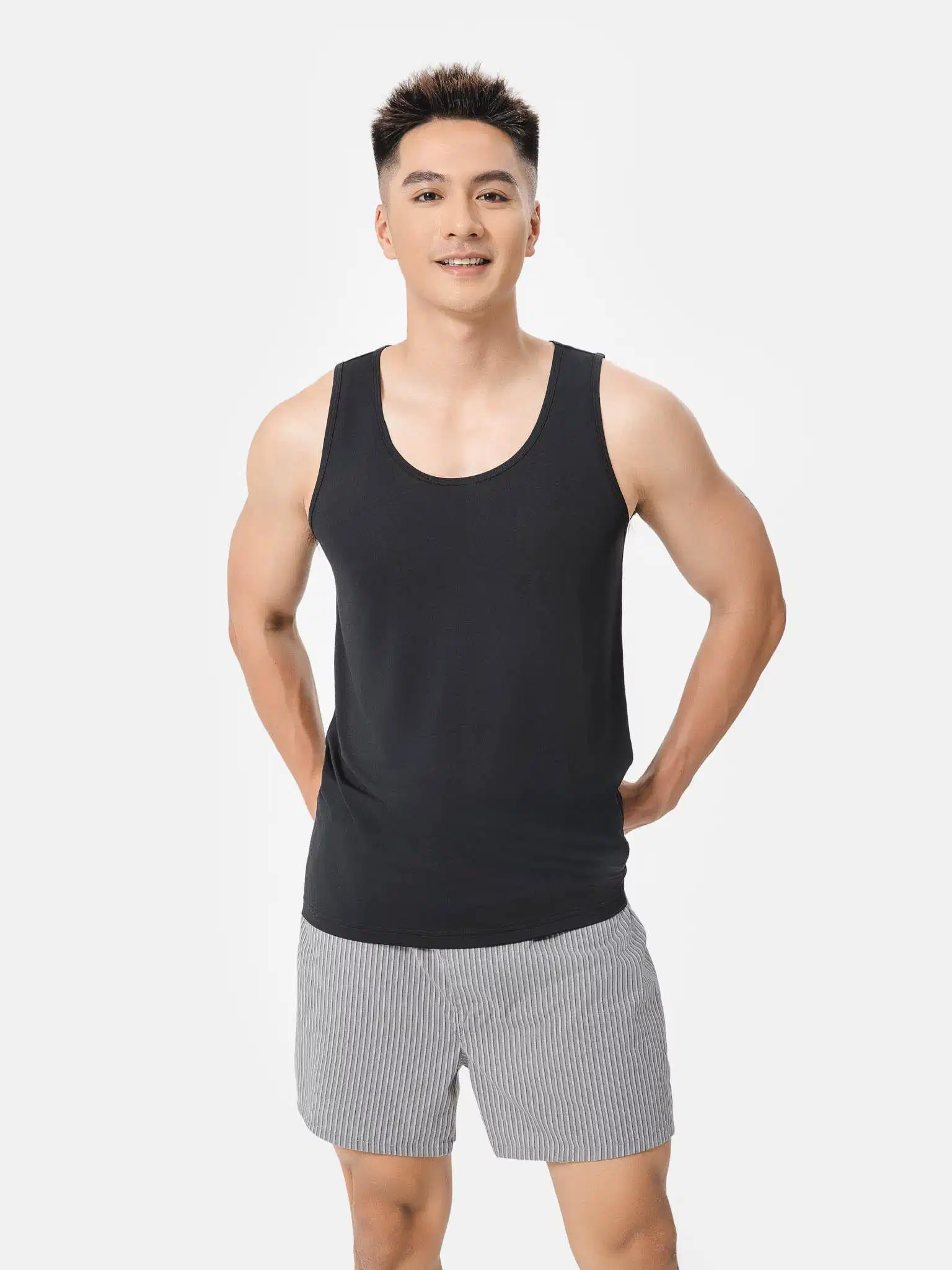 Áo ba lỗ nam mặc trong thoáng khí nhanh khô Excool