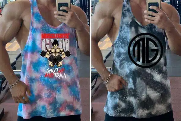 Áo ba lỗ nhiều họa tiết Áo ba lỗ nam in họa tiết phong cách đường phố