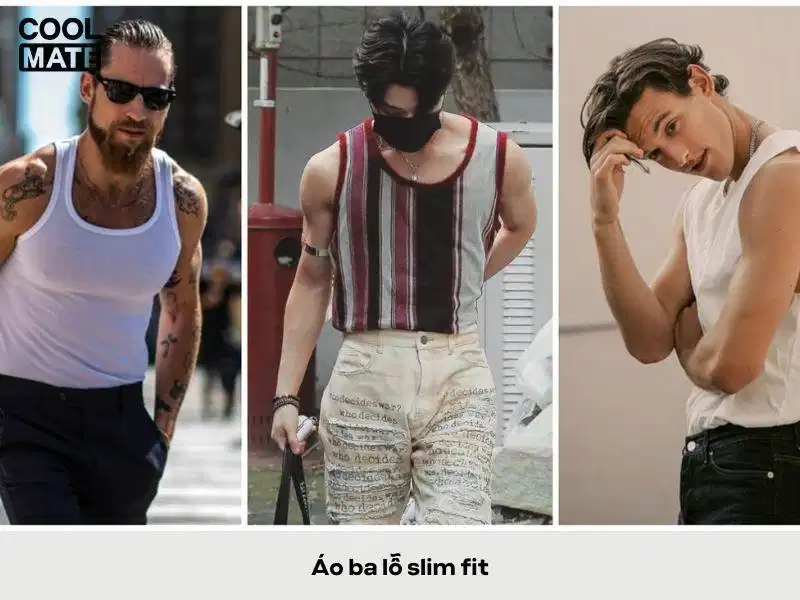 Áo ba lỗ slim fit Áo ba lỗ slim fit